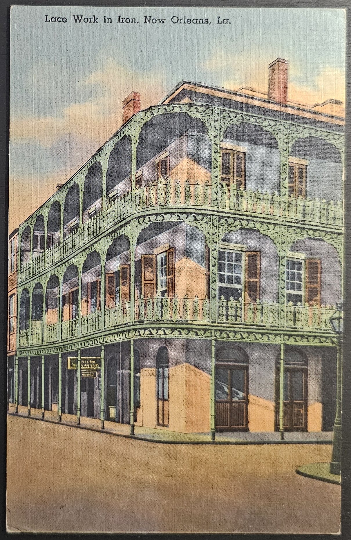 (image for) postcard USA - LA - Louisiana #0007